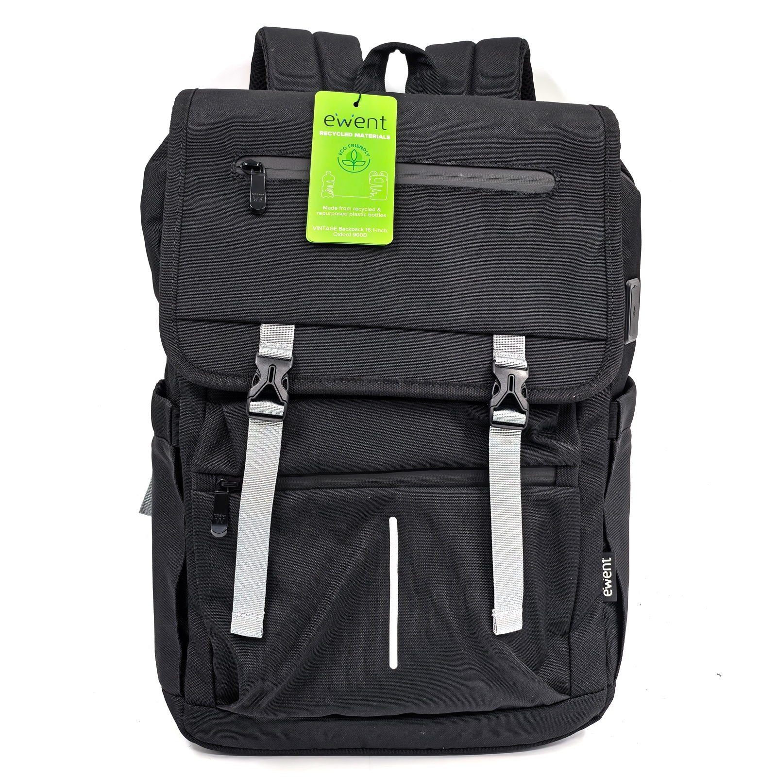 Mochila Unisex Ewent 16.1 " Vintage Para Portátil Negra