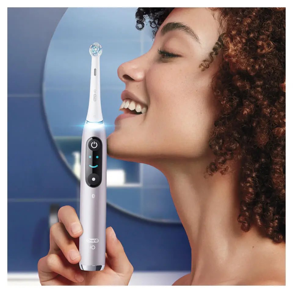EAN 4210201449058 - Oral-B iO 9 Adulto Cepillo dental giratorio Negro, Rosa imagen 6