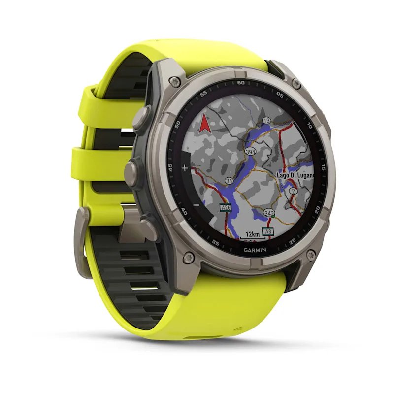 EAN 753759339425 - Garmin fenix 8 3,56 cm (1.4") 51 mm Digital 280 x 280 Pixeles Pantalla táctil Titanio Wifi GPS (satélite) imagen 4