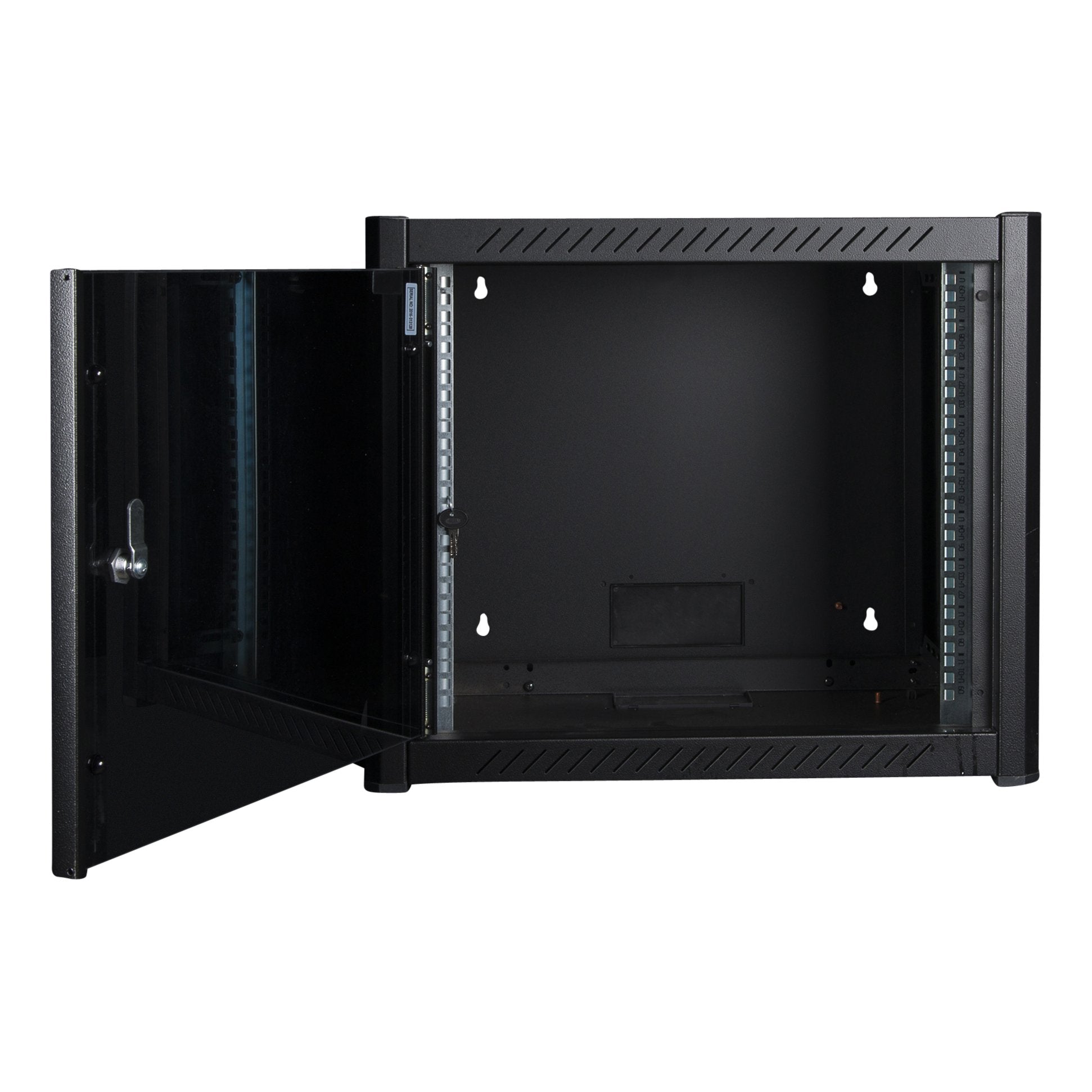 Logon Rwp09u56bl Armario Rack 9u Bastidor De Pared Negro