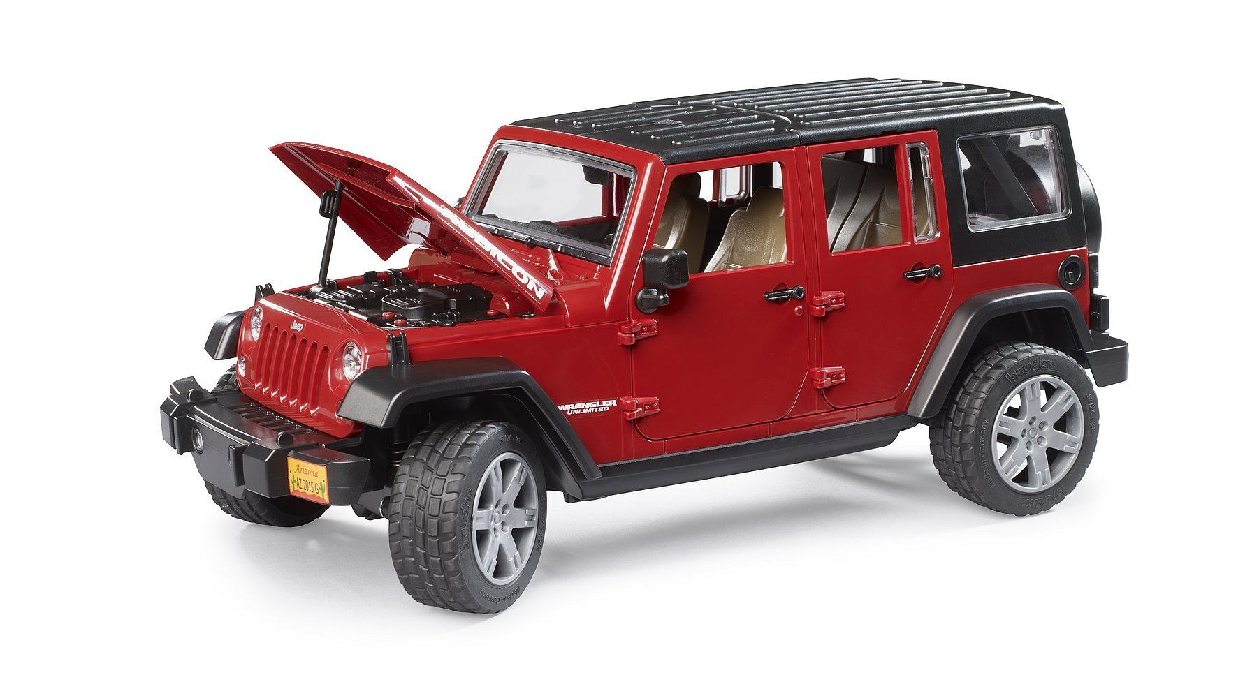 Vehículo Bruder Jeep Wrangler Unlimited Rubicon, 02525