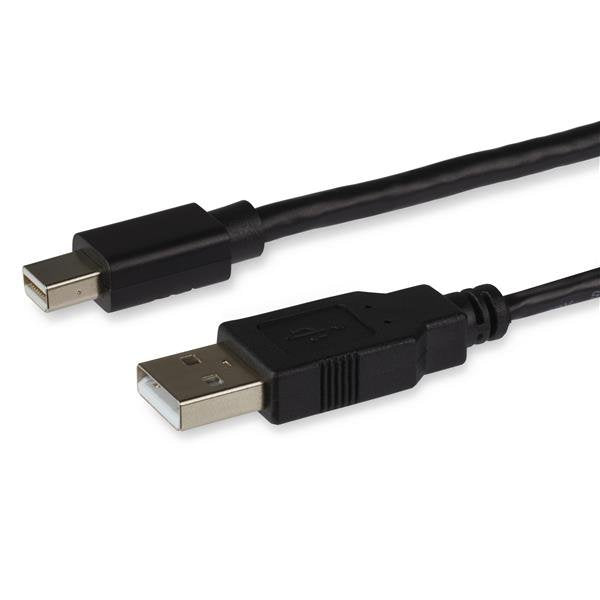 Startech.Com Adaptador Mini Displayport A Dvi De Enlace Doble - Alimentado Por Usb - Negro