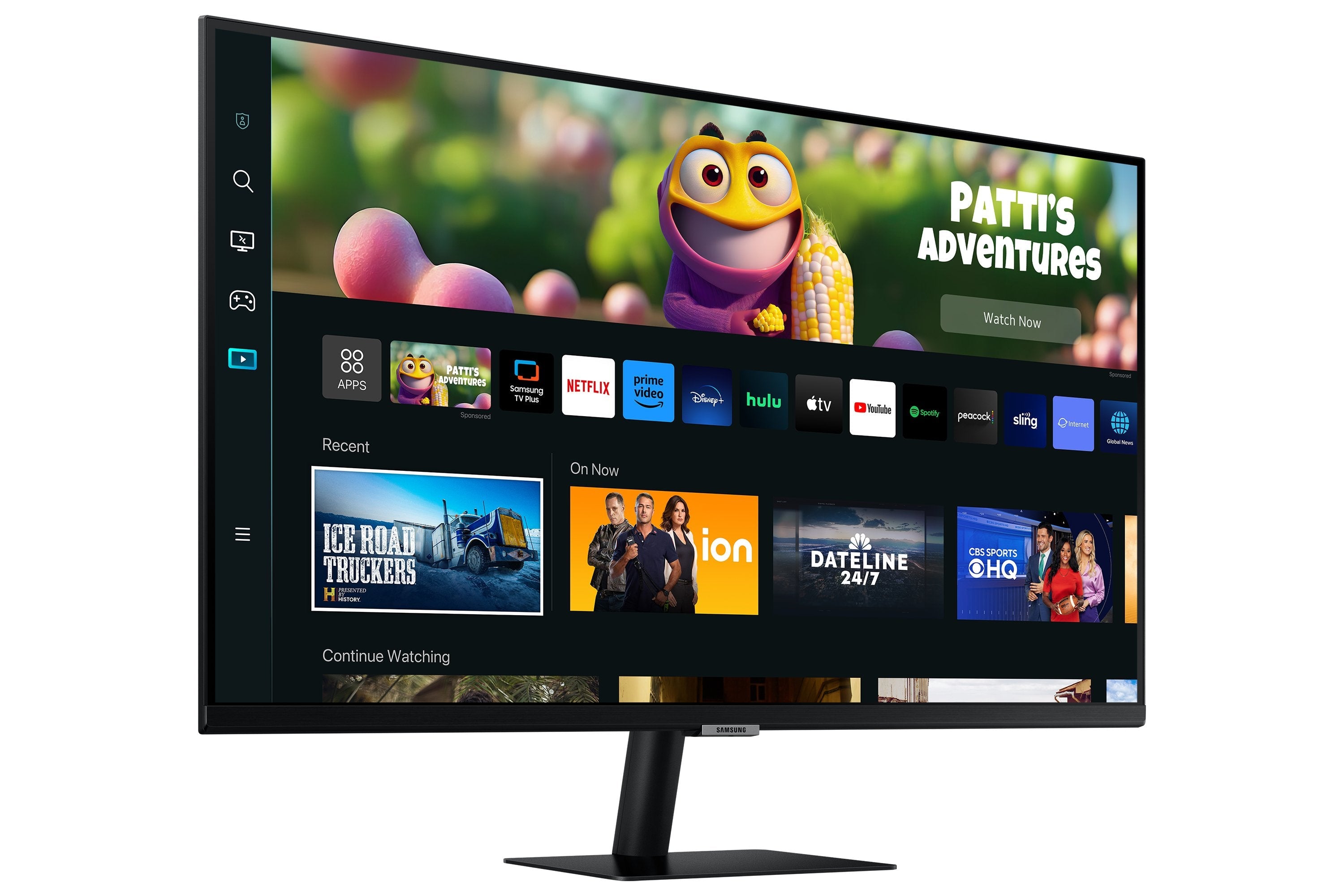 Smart Monitor Samsung M5 M50c S27cm500eu 27' Full Hd Smart Tv Multimedia Negro