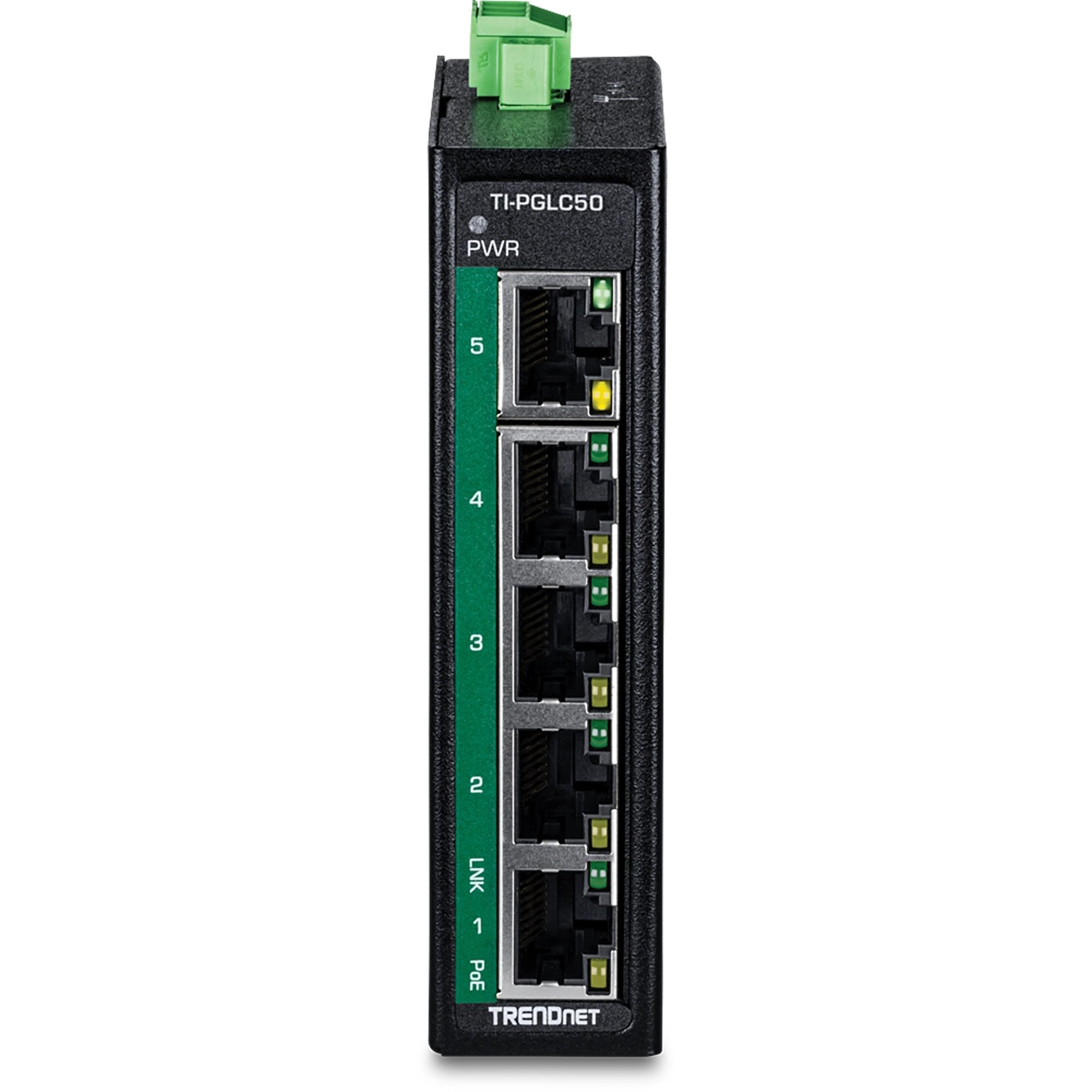 EAN 0710931162974 - Trendnet TI-PGLC50 switch No administrado Gigabit Ethernet (10/100/1000) Energía sobre Ethernet (PoE) Neg imagen 2