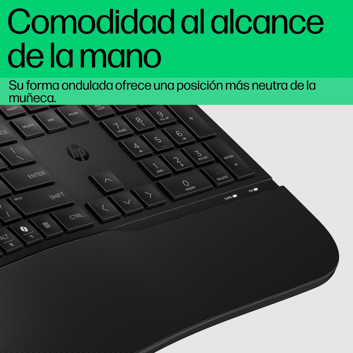 EAN 0197498232454 - HP 480 Comfort Wired Keyboard teclado Hogar USB Negro imagen 5