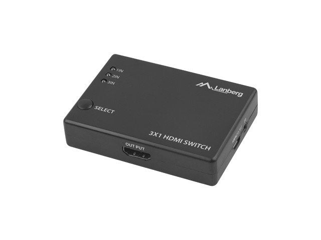 Lanberg Video Switch 3x Hdmi + Micro Usb Port Swv-Hdmi-0003