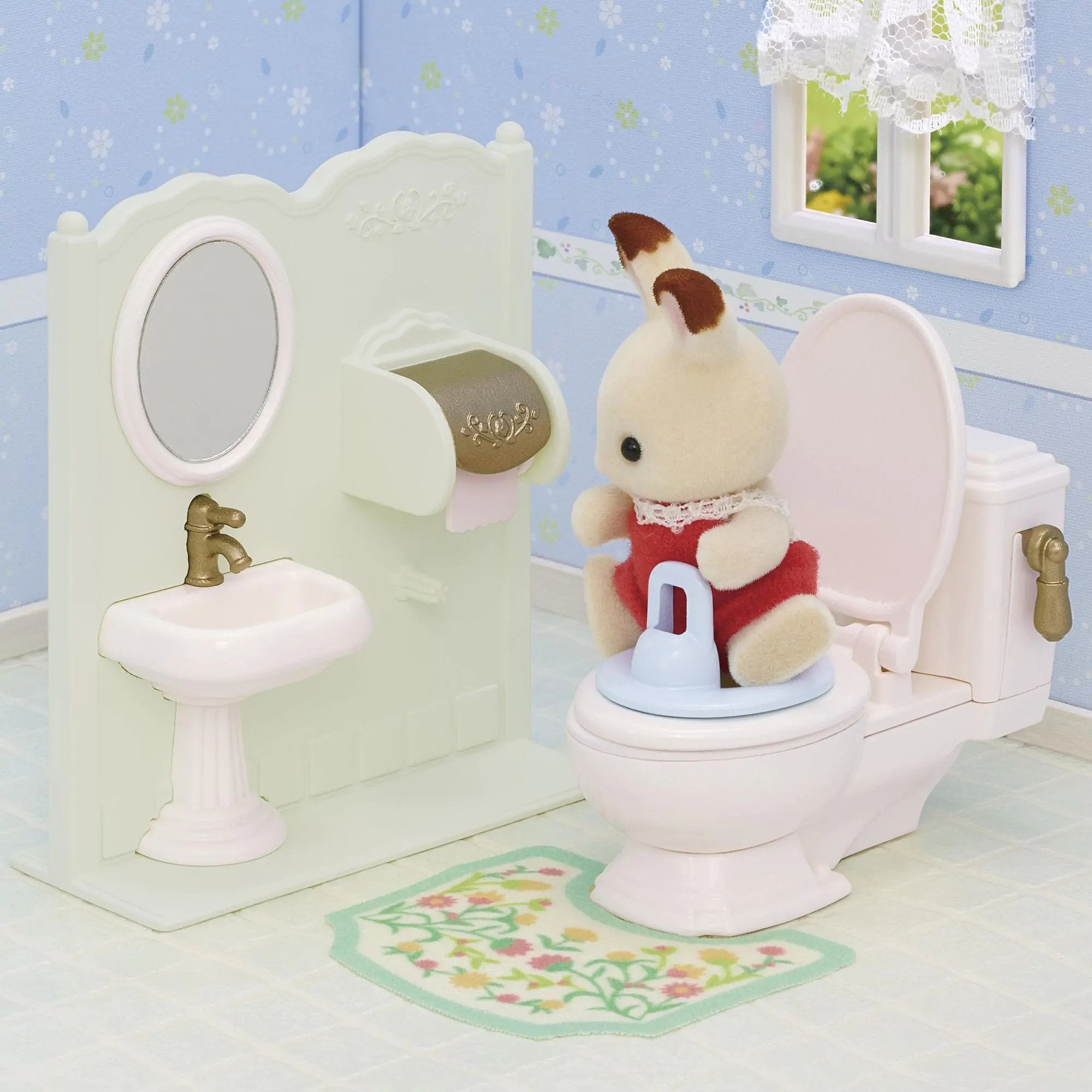 Epoch Sylvanian Families - Toiletten-Set 5740