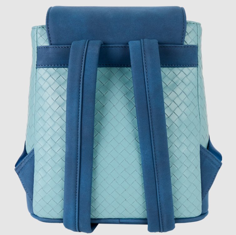 EAN 0671803548572 - Loungefly Stitch Embroidered Floral Drawstring Mini mochila Mochila informal Azul Poliuretano (PU) imagen 5