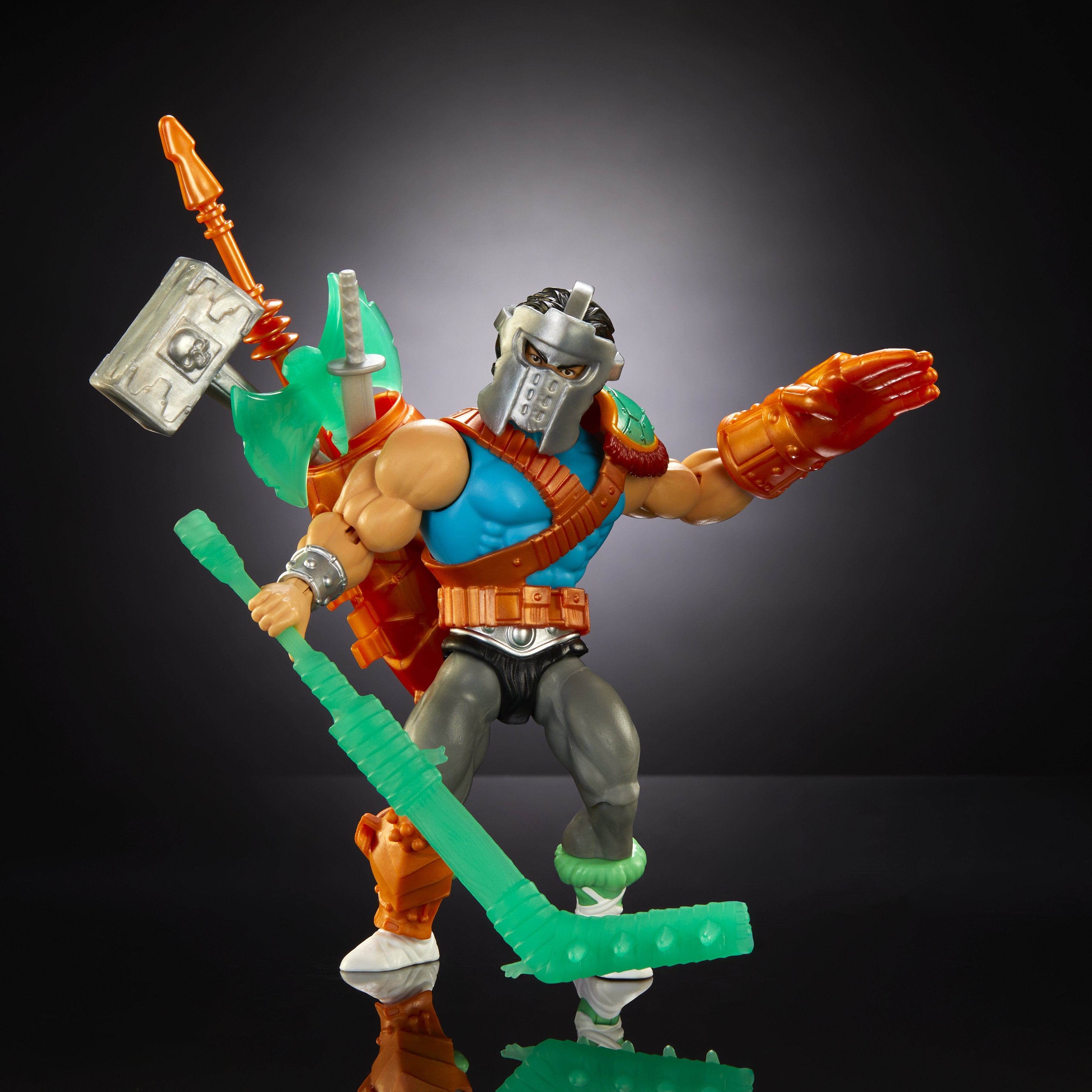 EAN 0194735190225 - Masters of the Universe Origins Turtles Grayskull Casey Jones imagen 2