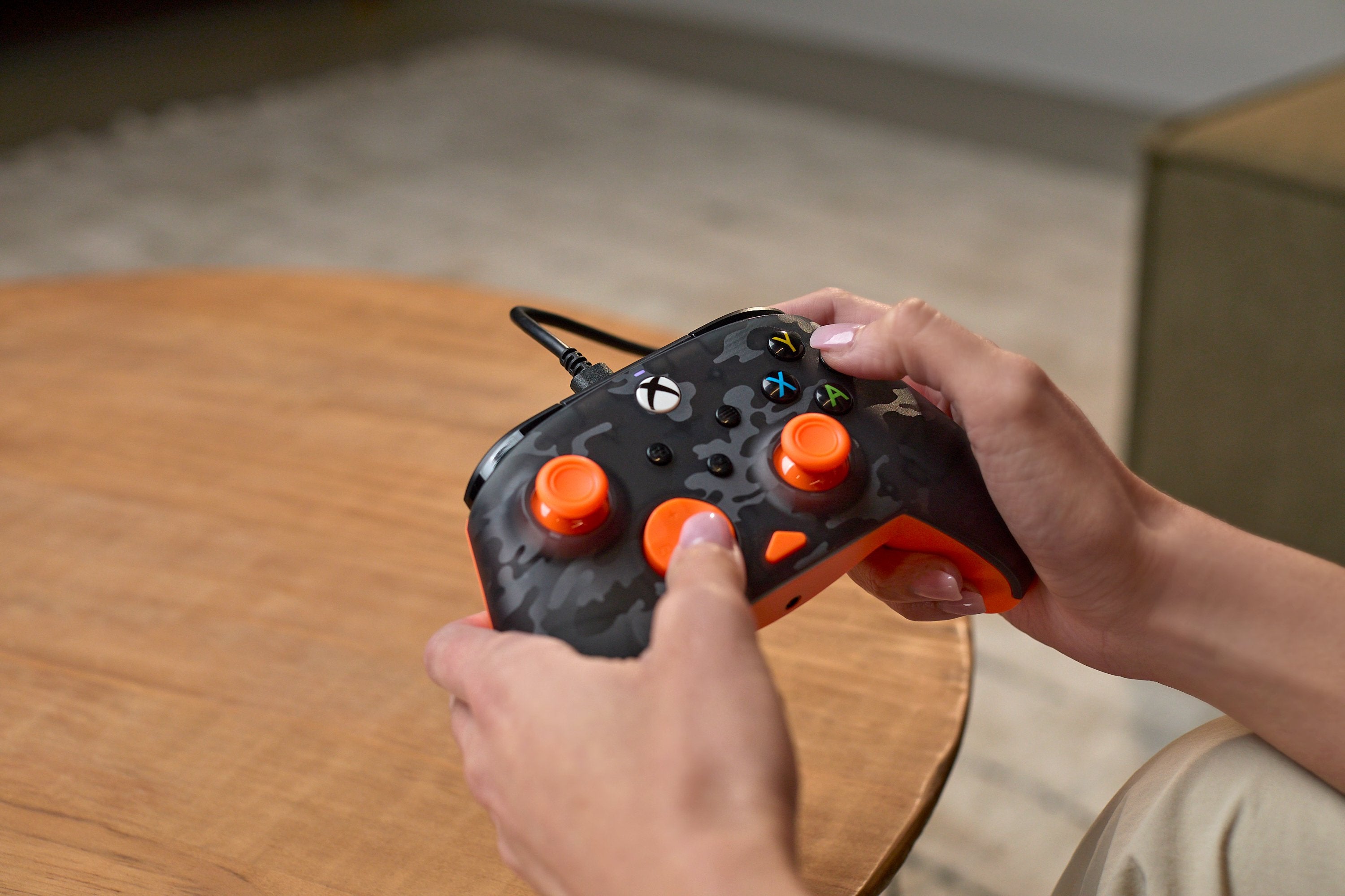 EAN 0840454400038 - Turtle Beach Rematch Core Negro, Gris, Naranja USB Gamepad PC, Xbox, Xbox One, Xbox Series S, Xbox Series imagen 9