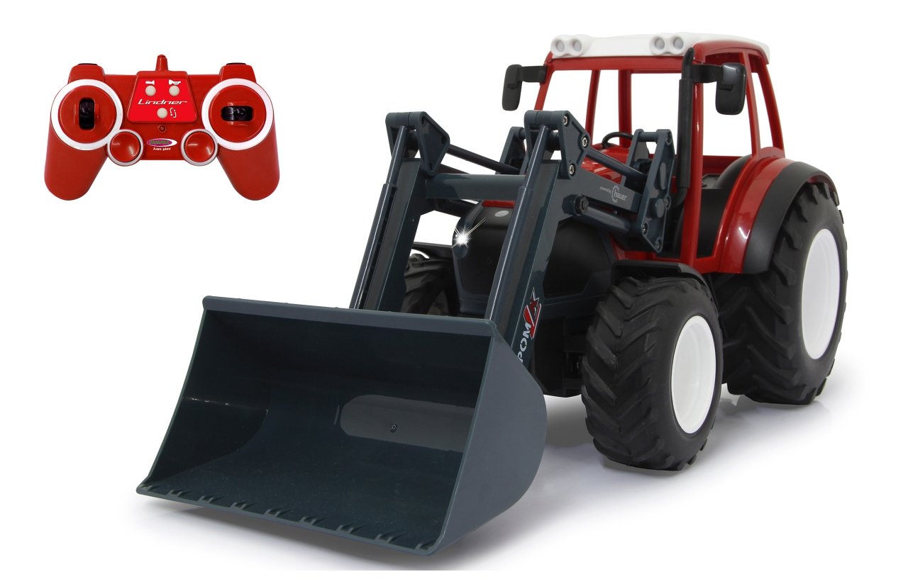 EAN 4042774434274 - Jamara Lindner Geotrac with front-loader modelo controlado por radio Pala delantera Motor eléctrico 1:16 imagen 1