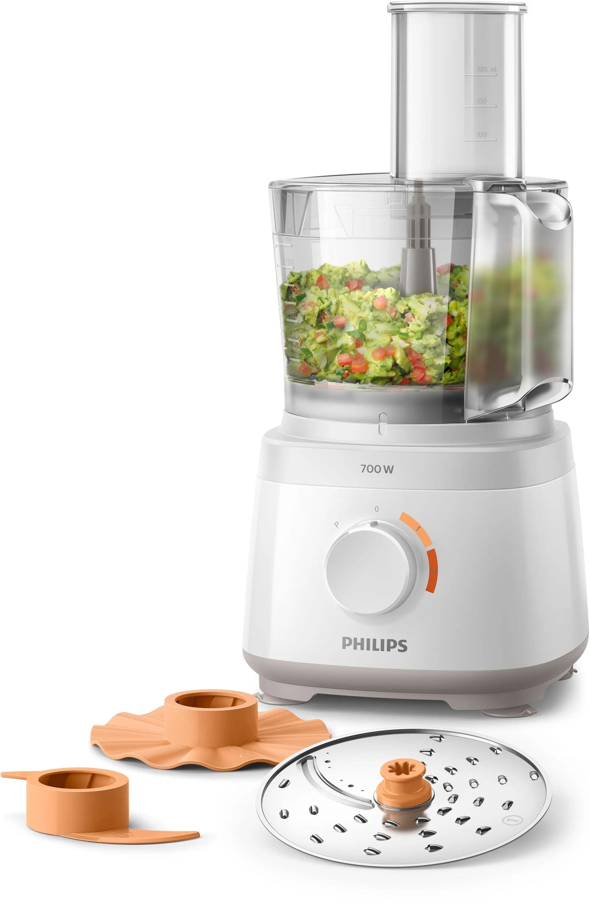 EAN 8710103891338 - Philips Daily Collection HR7310/00 robot de cocina 700 W 2,1 L Blanco imagen 4
