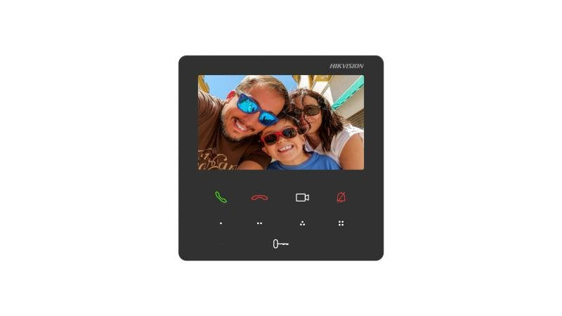EAN 6942160435671 - Hikvision Value Series DS-KH6110-WE1 sistema de intercomunicación de video 10,9 cm (4.3") Negro imagen 1