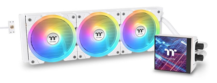 EAN 4711475649569 - Thermaltake MAGFloe 420 Ultra ARGB Procesador Sistema de refrigeración líquida todo en uno 14 cm Blanco 1 imagen 1