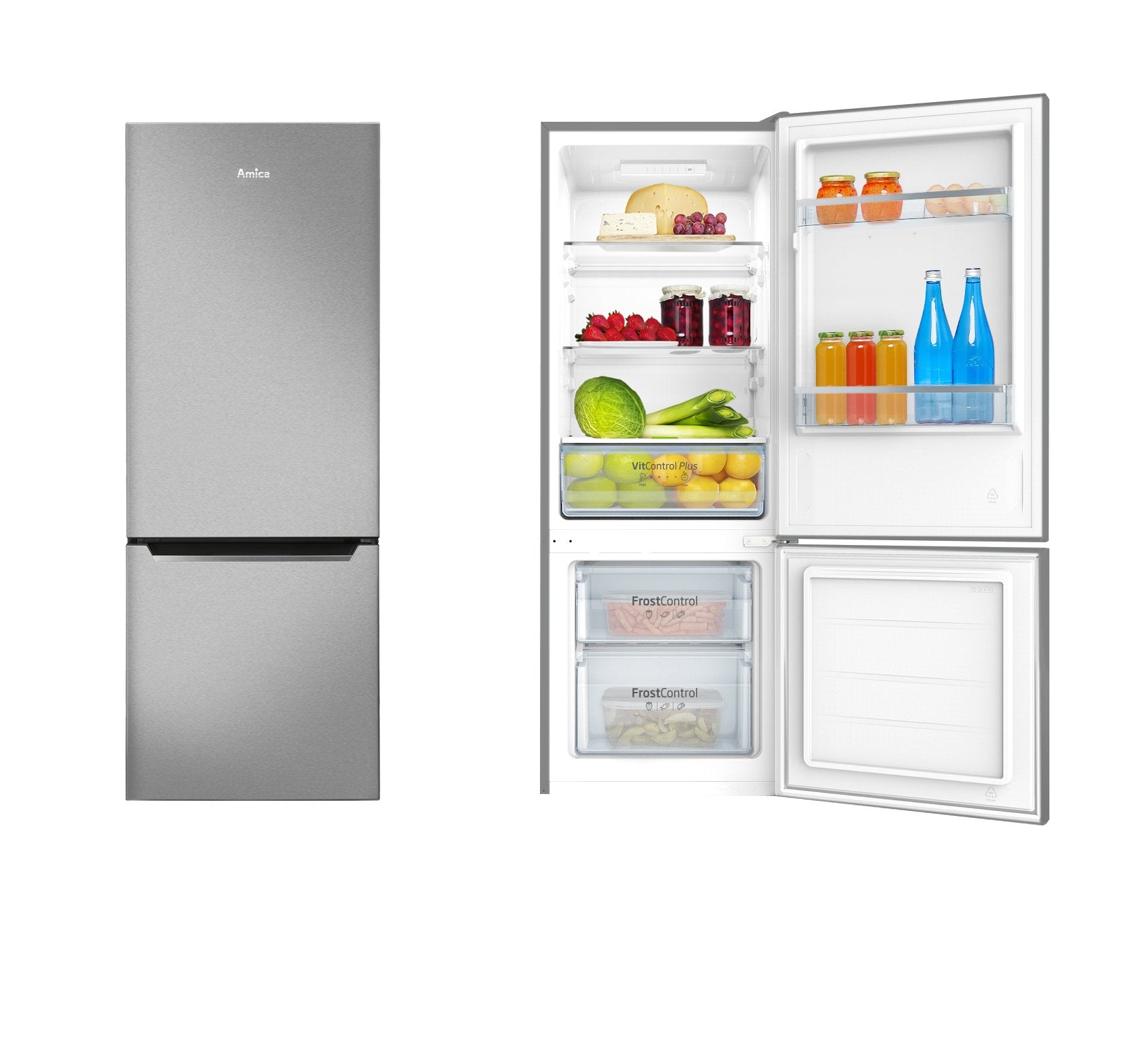 Fk244.4x(E) Amica       Fridge-Freezer