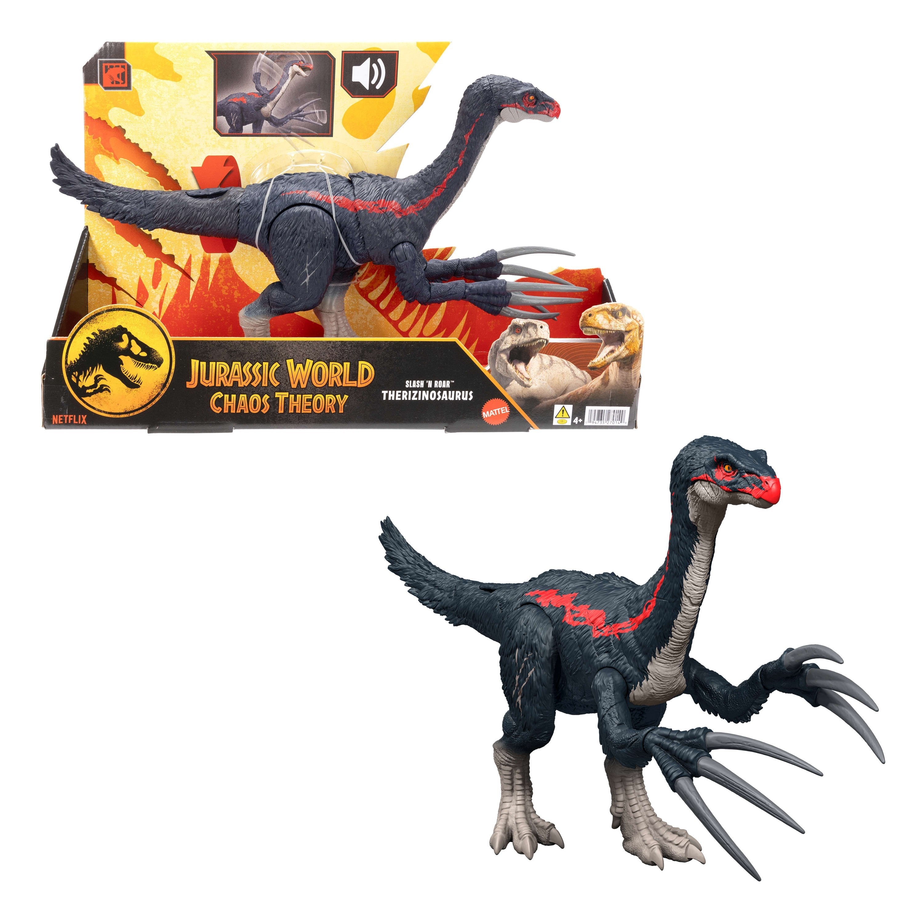 Figura De Juguete Mattel Jurassic World Therizionosaurus Jcg17