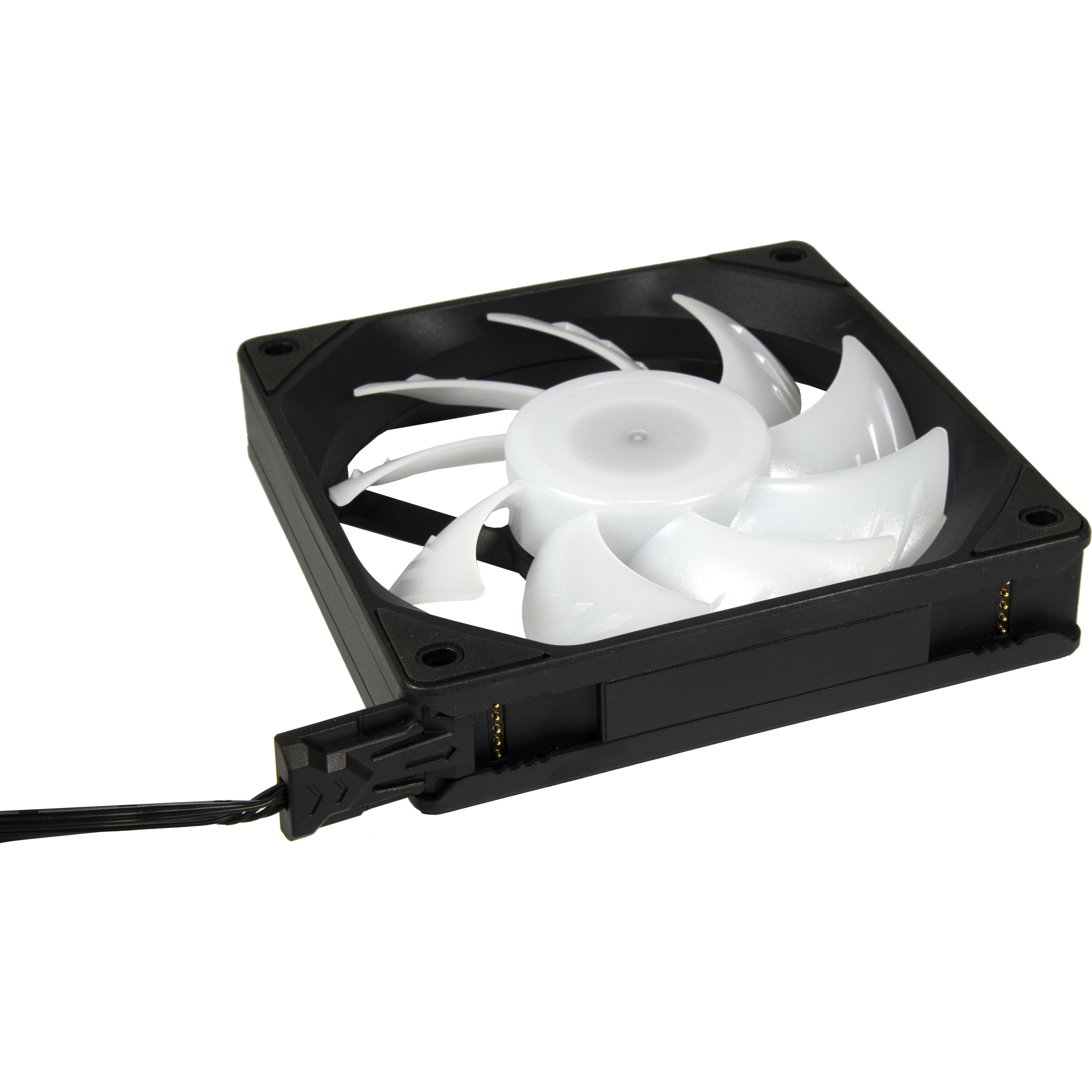 EAN 4260455648783 - Inter-Tech ES-011 Carcasa del ordenador Ventilador 12 cm Negro 1 pieza(s) imagen 2