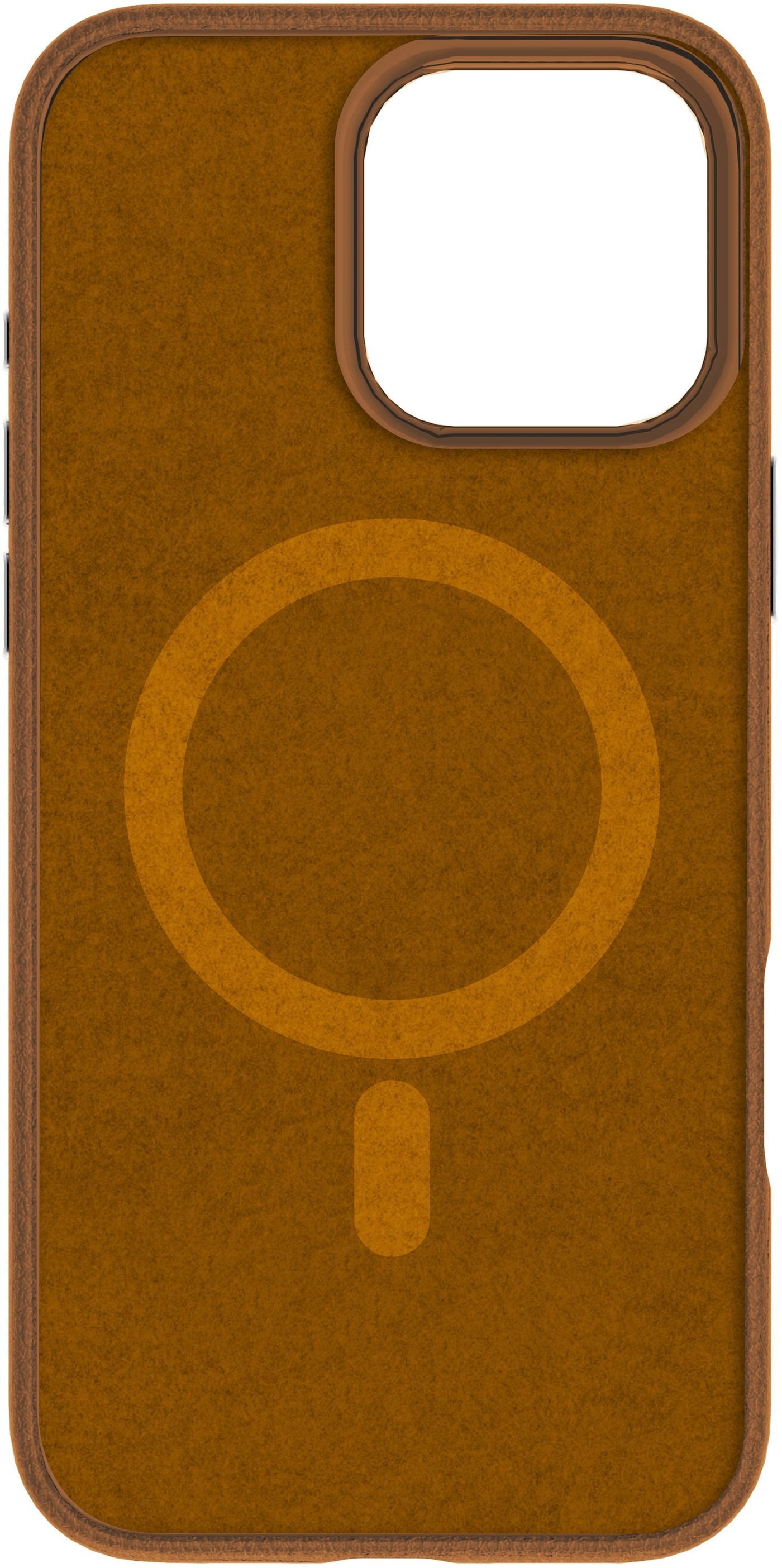 Infinite Venice Iphone 16 Pro Brown Leather Magnetic Cover.