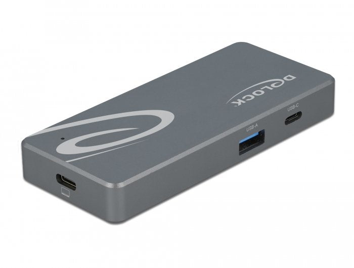 Lector De Tarjetas Usb Usb De Delock, Lector De Tarjetas Gray, + Usb Hub 91754