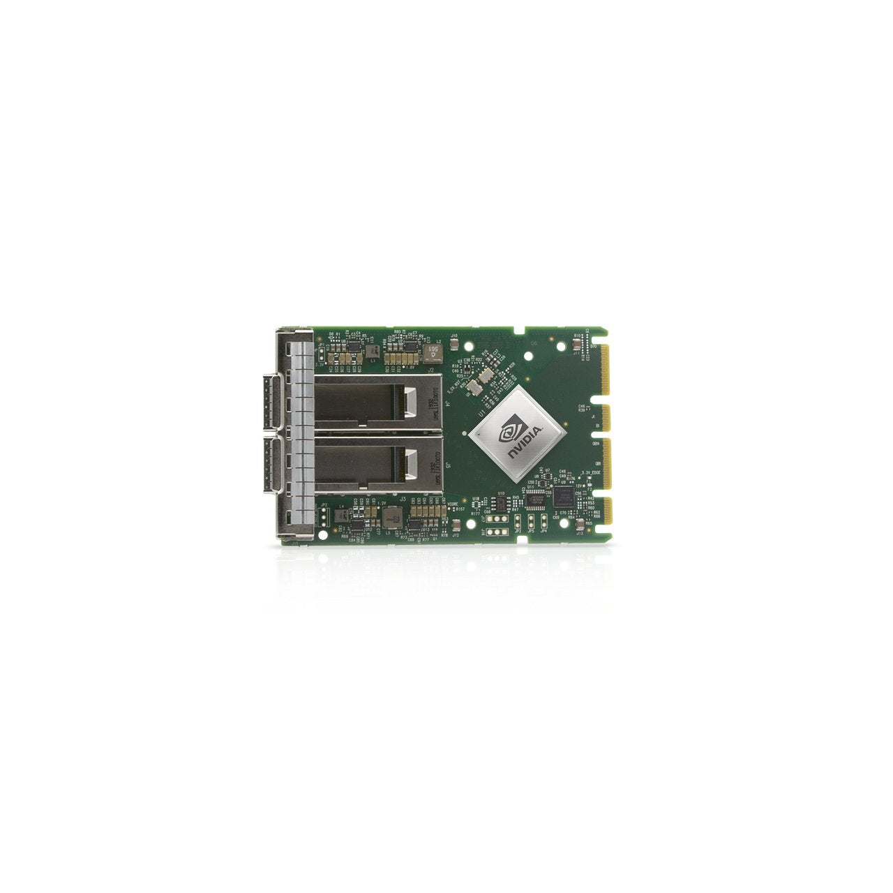 Nvidia Connectx-6 Dx Adaptador De Red Pcie 4.0 X16 100 Gigabit Qsfp56 X 2
