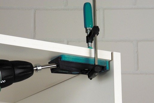 EAN 4006885464209 - wolfcraft GmbH 4642000 brida de fijación Juego completo Undercover Jig para ensamblaje invisible imagen 15