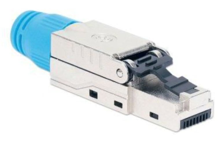 Rj45 Stp Plug Cat8.1 For Awg22-24 Solid/Stranded
