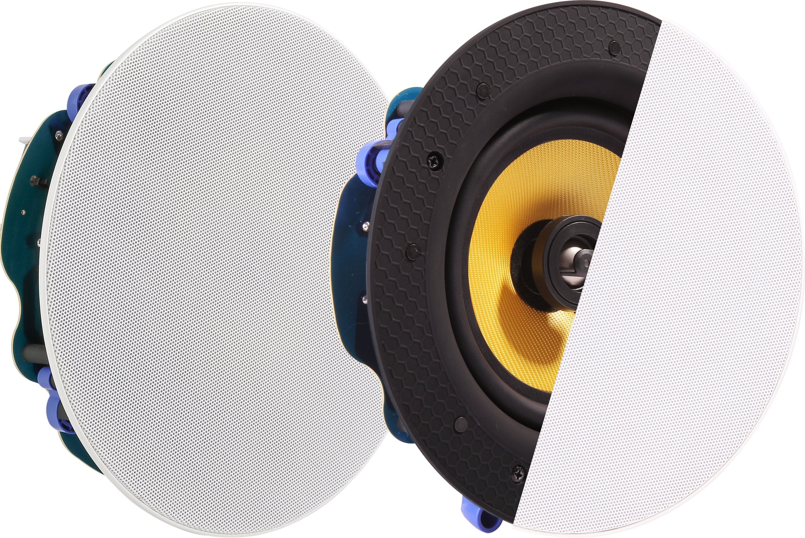 Vision Cs-1900 Altavoz De 1 Vía Negro, Blanco, Amarillo Alámbrico 60 W