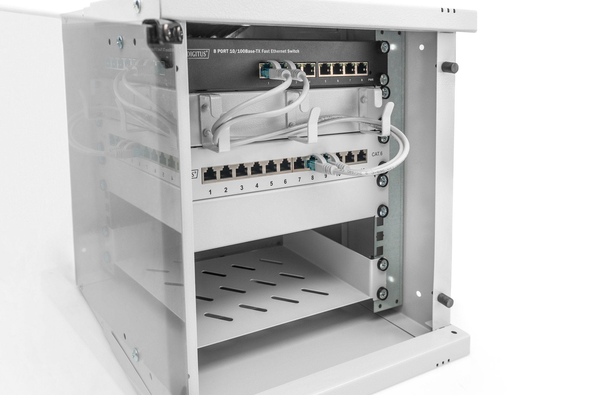 EAN 4016032493624 - Digitus DN-49100 armario rack 6U Bastidor de pared Gris imagen 3