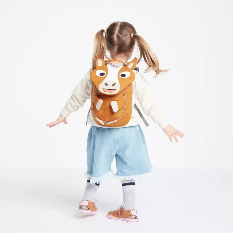 EAN 4057081118717 - Affenzahn AFZ-FAS-001-045 mochila Mochila de senderismo Marrón, Blanco Poliéster, Poliéster reciclado imagen 2