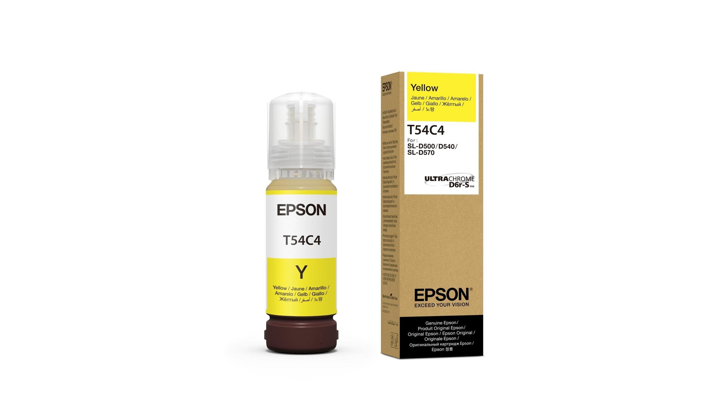 Epson T54c Amarillo Surelab Sl-D500