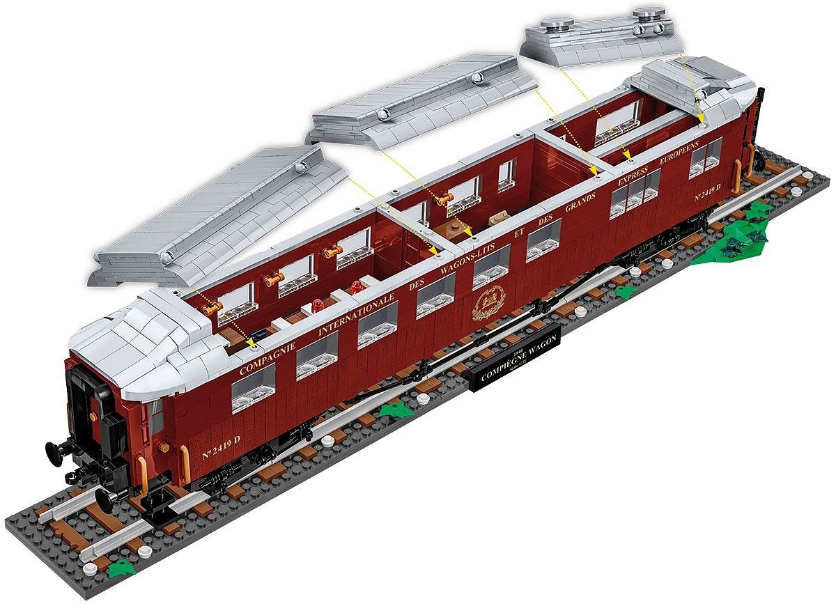 Cobi Compiègne Waggon (22 De Junio De 1940), Juguetes De Construcción Cobi-6289