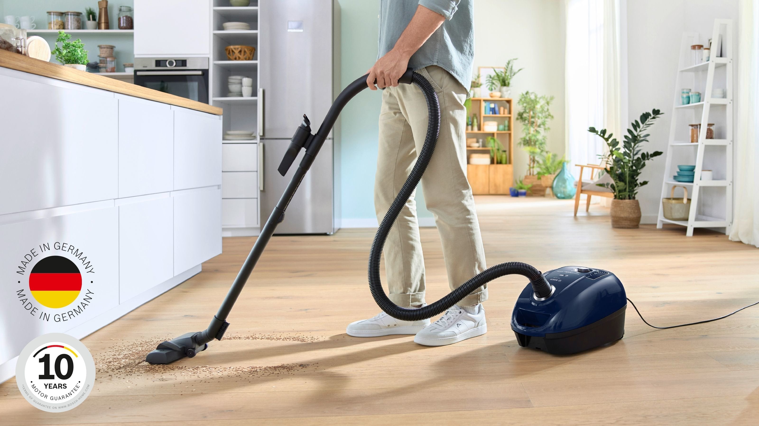 Aspiradora Bosch Serie 4 Bgl38bu1 De Tambor Secar 600 W Bolsa Para El Polvo