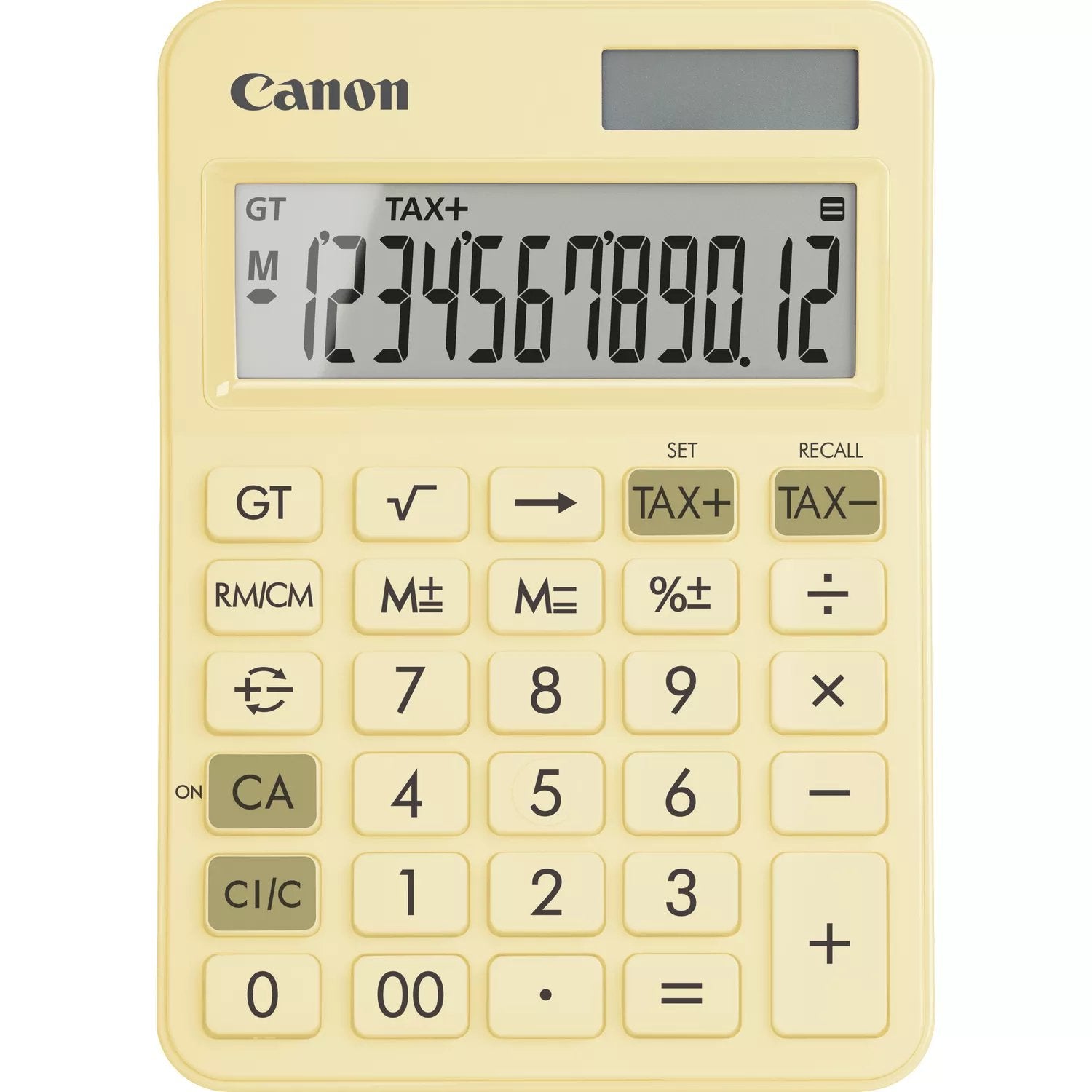 Canon Ls-125kb Calculadora De Sobremesa Con Pantalla Lcd De 12 Digitos - Raiz Cuadrada, Calculo De Constantes, Gran