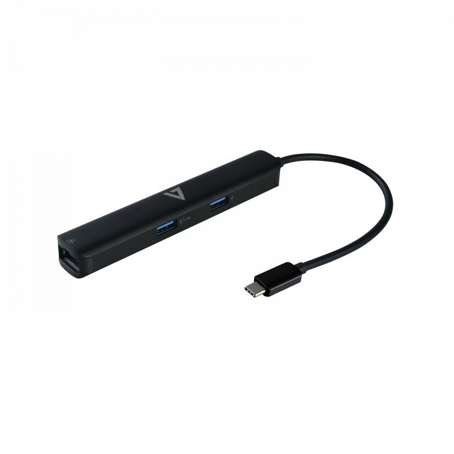 V7 Cd52893 Minidock Usb 3.2 Gen 1 (3.1 Gen 1) Type-C Negro