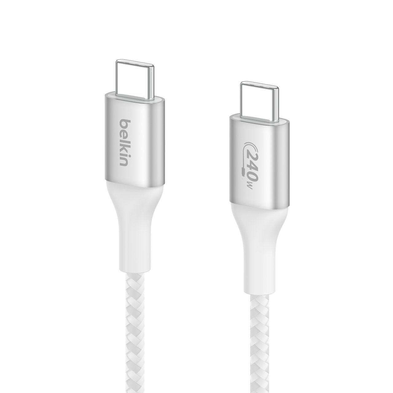 Cable Usb-C/Usb-C Blanca Belkin Boost Charge 240w, 1m Cab015bt1mwh