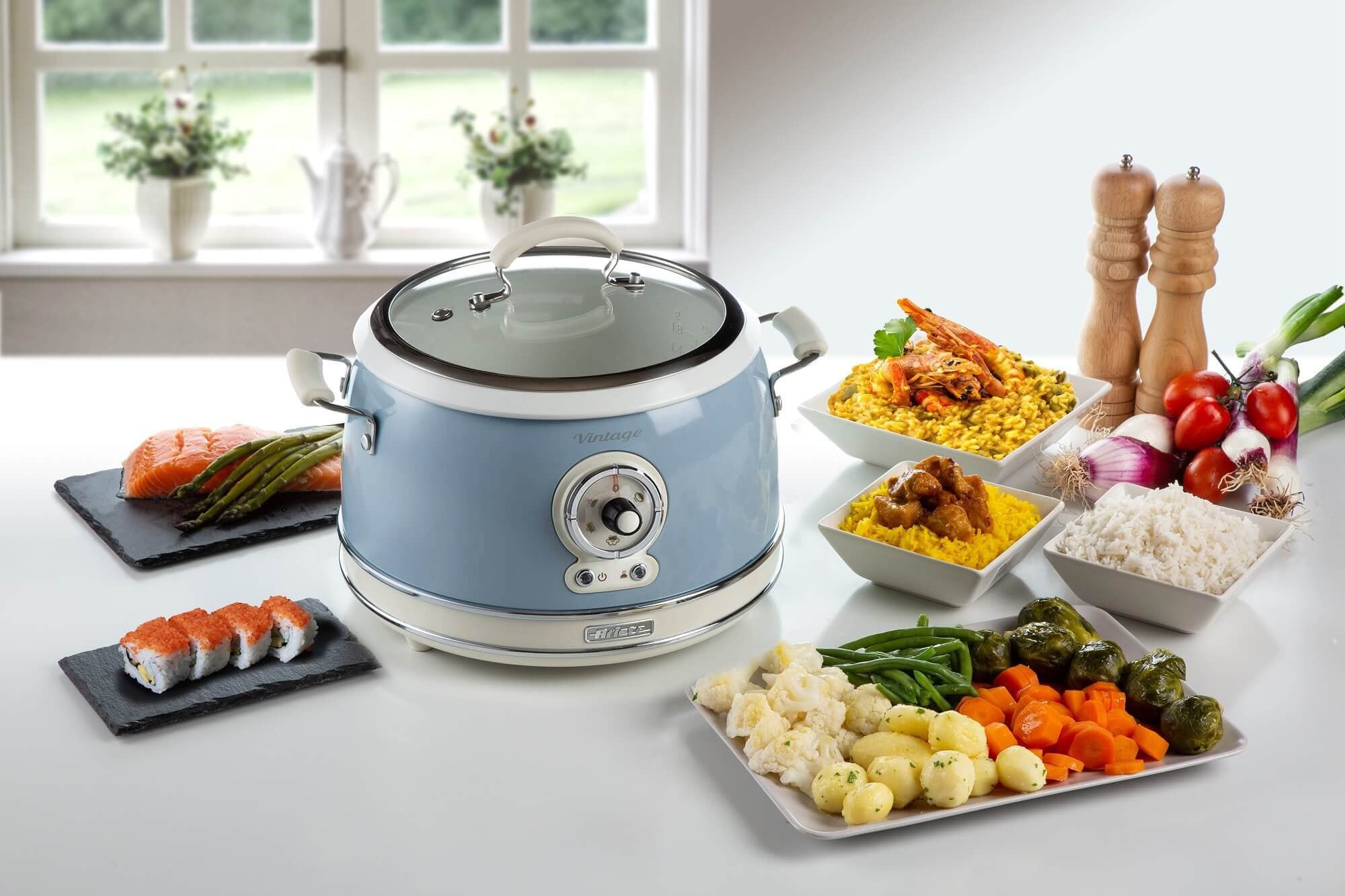 EAN 8003705118485 - Ariete 2904/05 arrocera 3,5 L 700 W Azul imagen 8