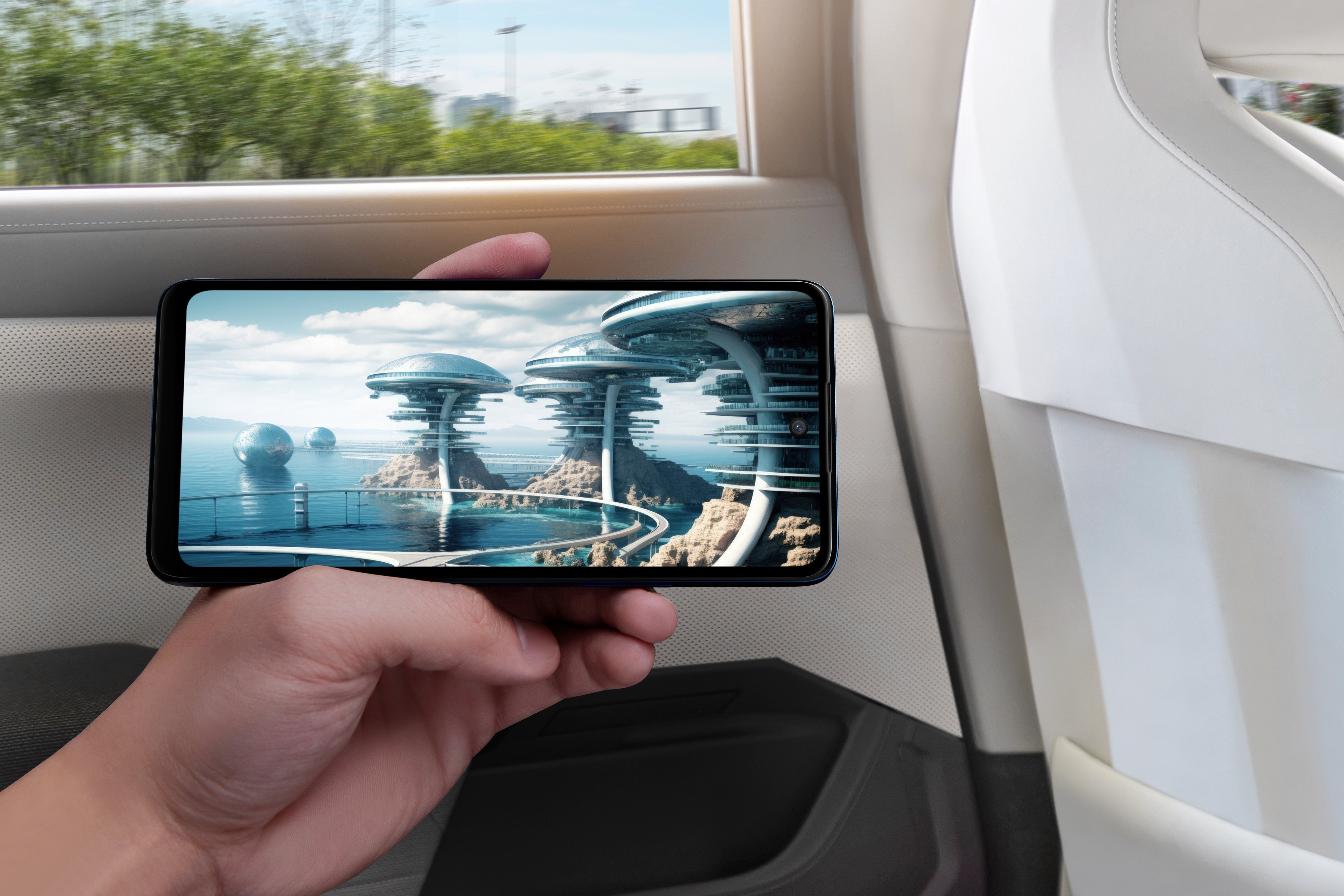 EAN 4894461984315 - TCL 50 5G 16,8 cm (6.6") SIM única Android 14 USB Tipo C 4 GB 128 GB 5010 mAh Azul imagen 17