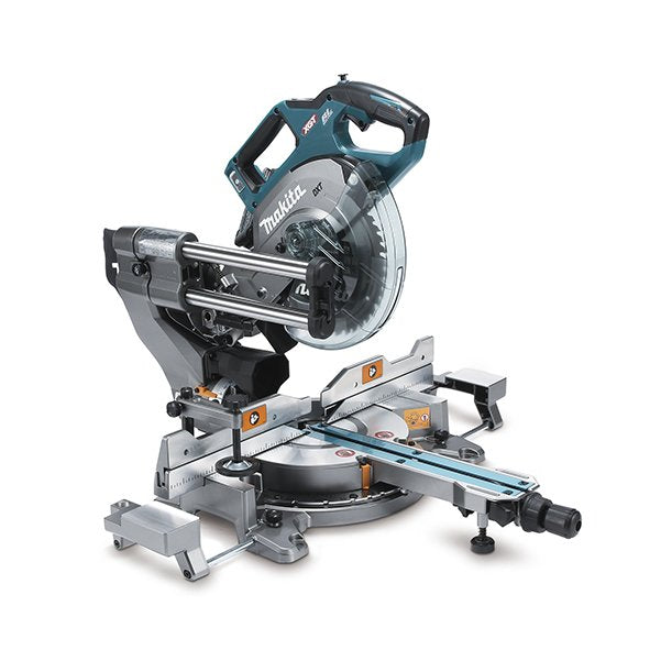 Tronzadora E Ingletadora Inalámbrica Makita Ls002gz01 Xgt, 40 Voltios + Adaptador De Radio Azul, Bluetooth, Sin Batería Ni Cargador Ls002gz01