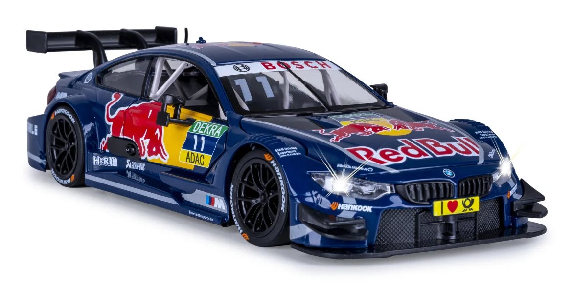 Jamara Bmw M4 Dtm 1:24 Azul 3+