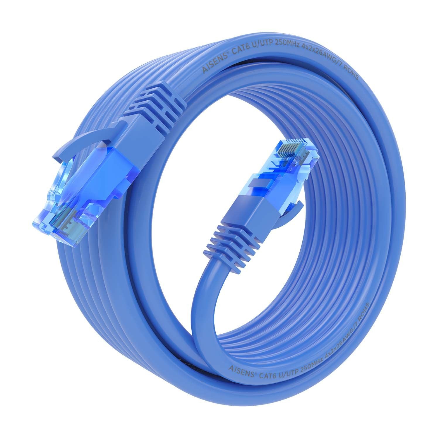 Aisens Cable De Red Rj45 Cat.6 Utp Awg26 Cca - 4m - Azul