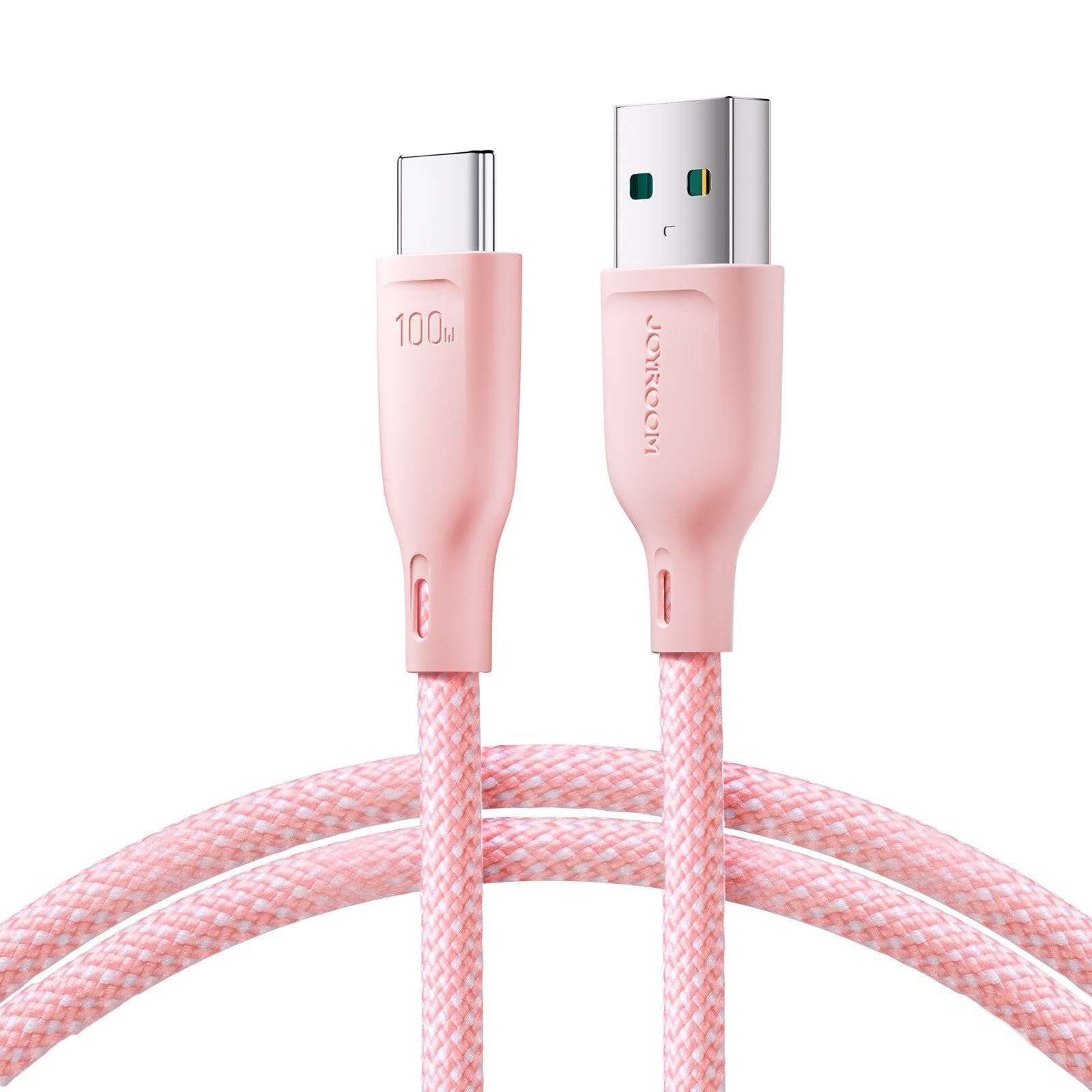 EAN 6941237110411 - JOYROOM 6941237110411 cable USB 1 m USB C 0,48 Gbit/s 100 W Rosa imagen 1
