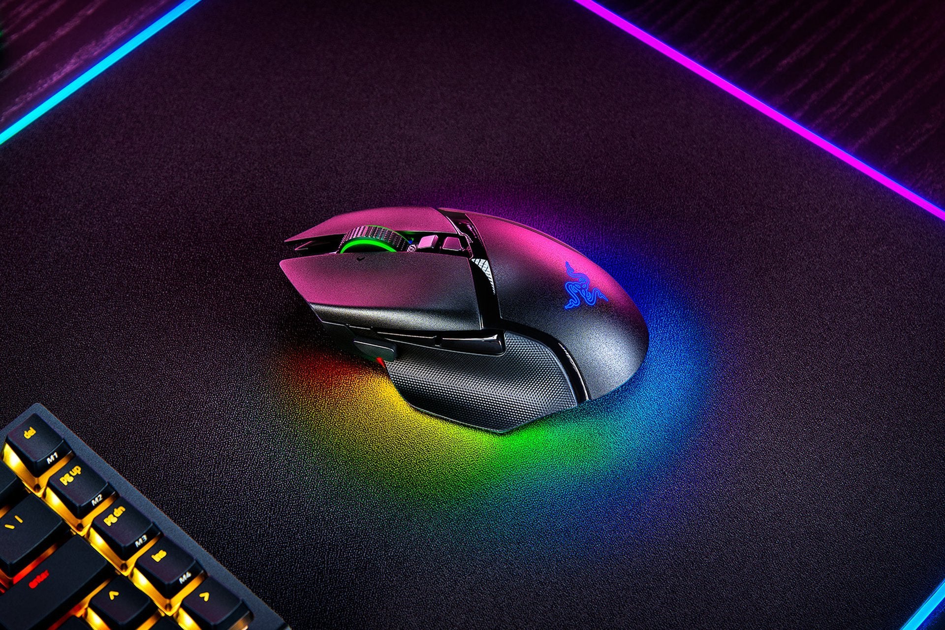 EAN 8886419334606 - Razer Basilisk V3 Pro 35K ratón Juego mano derecha RF Wireless + Bluetooth + USB Type-A Óptico 35000 DPI imagen 5