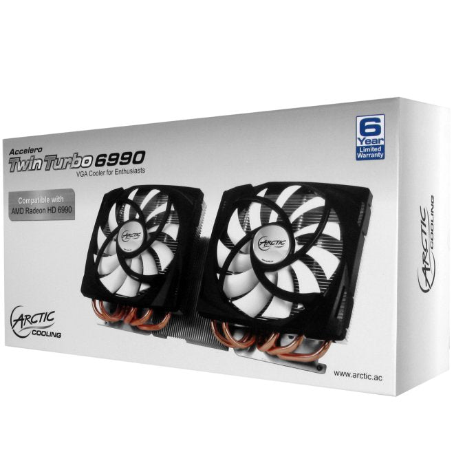EAN 0872767004825 - ARCTIC Accelero Twin Turbo 6990 Tarjeta gráfica Enfriador 9,2 cm Negro imagen 5