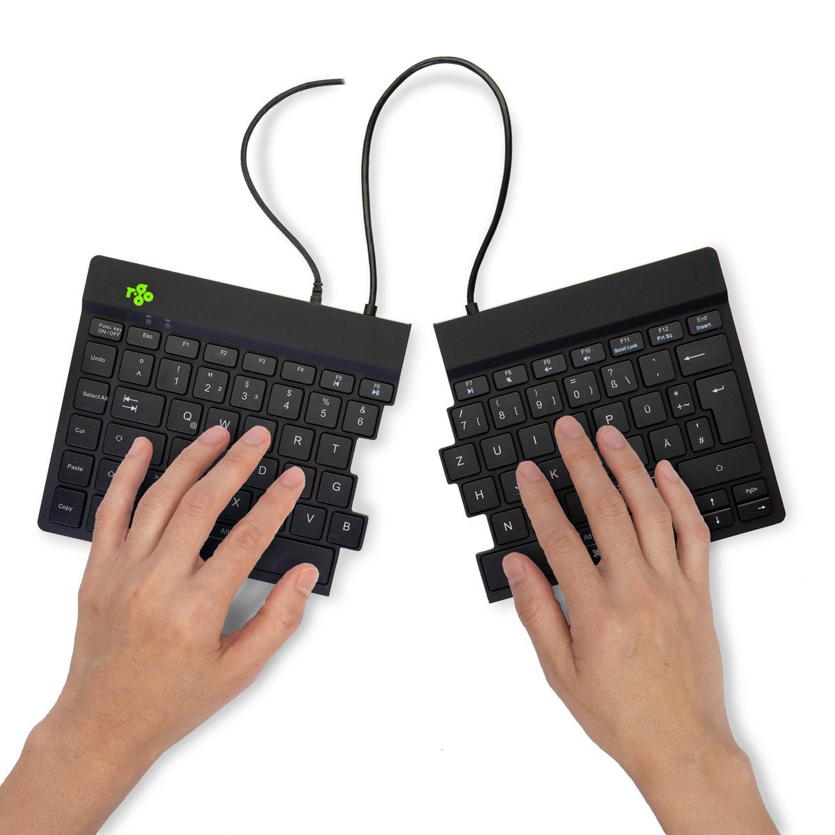 EAN 8719274490791 - R-Go Tools RGOSP-DEWIBL teclado Universal USB Alemán imagen 4