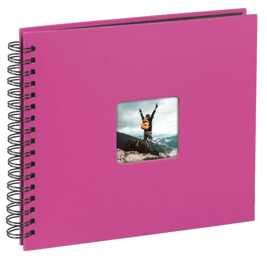 Hama Fine Art 36x32/50 10608 Spiralbound Album, Pink