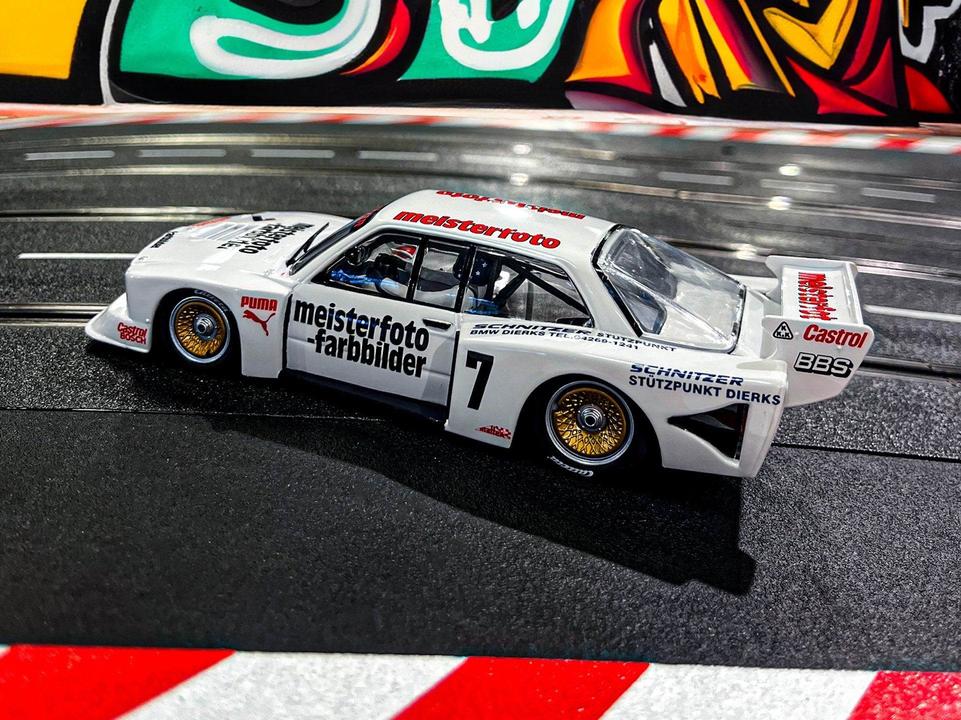 Carrera Digital 132 20032037 Bmw 320 Turbo Flachbau No.7