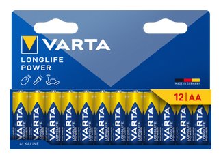Varta Batterie Longlife Power Aa Neu 12m.