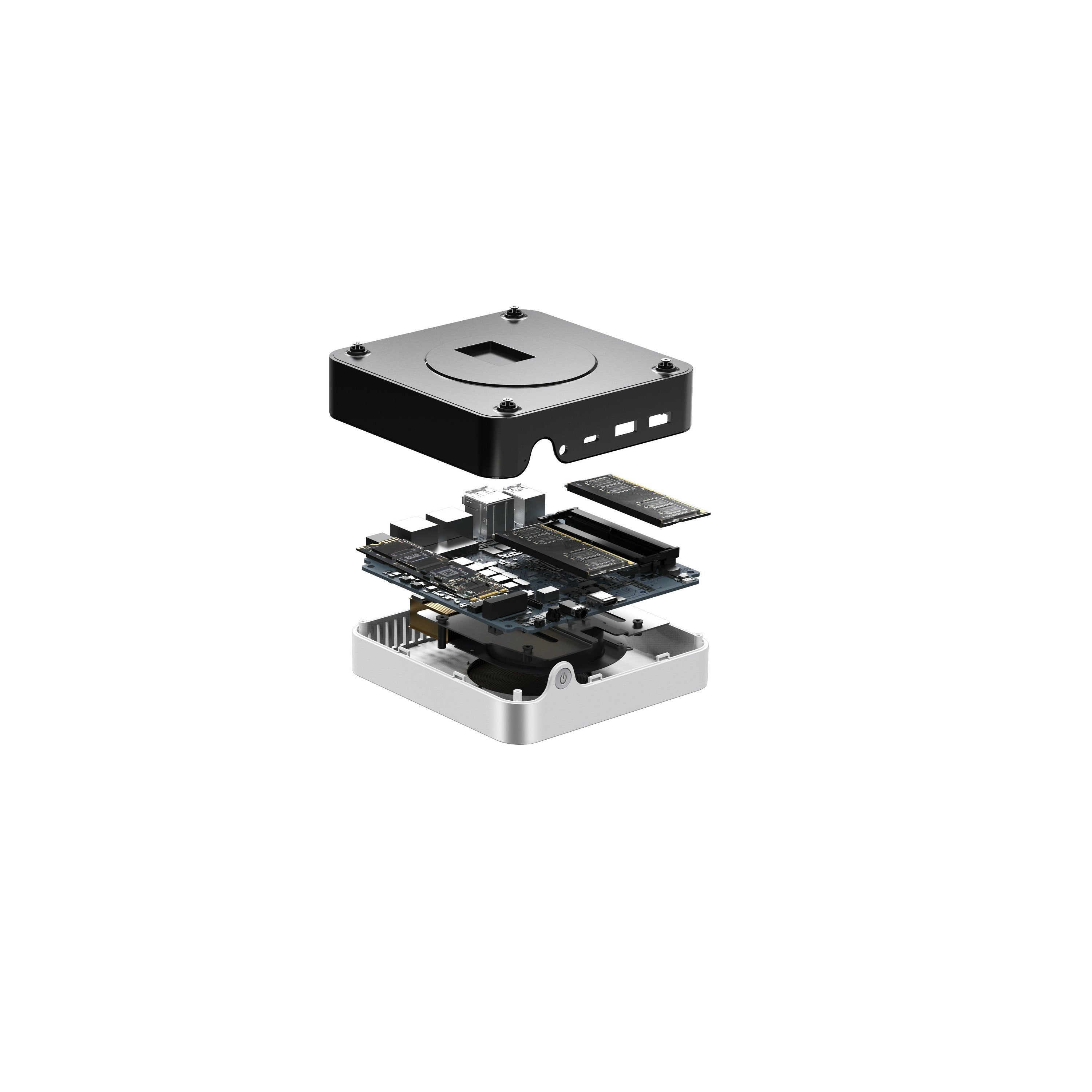 Mini Pc Chuwi Larkbox X Intel N100/12gb/512gb Ssd/W11 Blanco