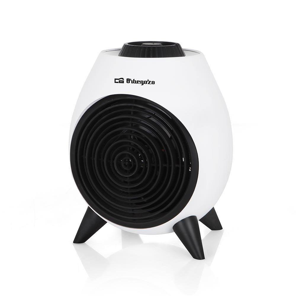 EAN 8436044539022 - Orbegozo FH 5037 Interior Negro, Blanco 2000 W Ventilador eléctrico imagen 1