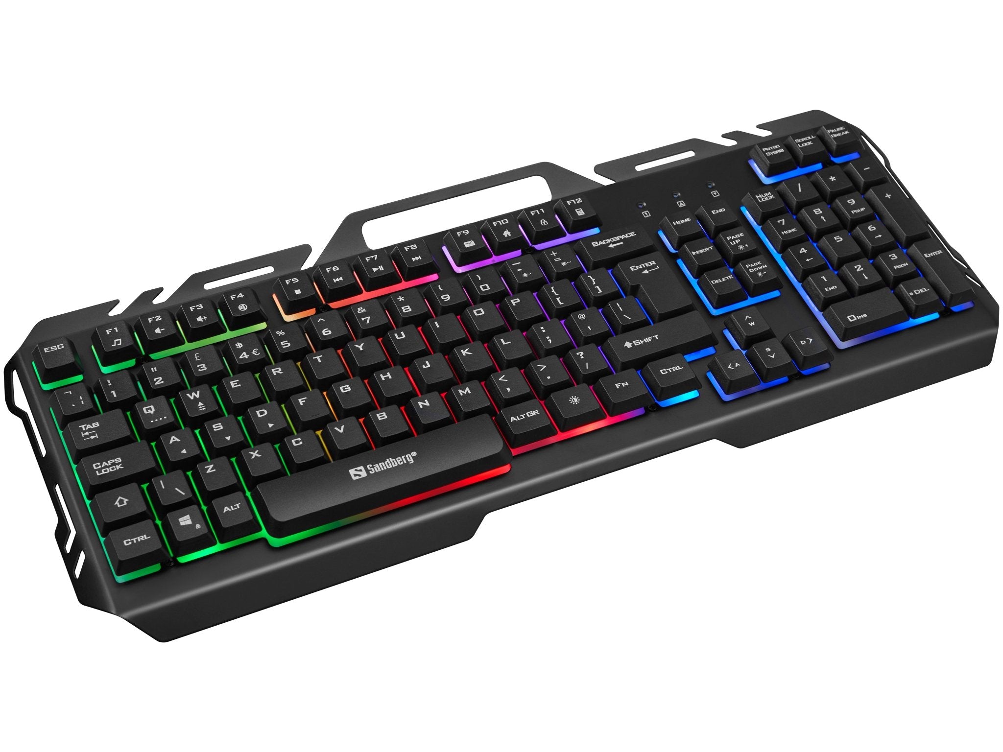 EAN 5705730640254 - Sandberg 640-25 teclado Juego USB AZERTY Belga Negro imagen 1